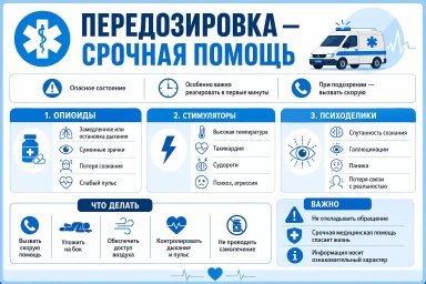 Помощь при передозировке в Дубовке