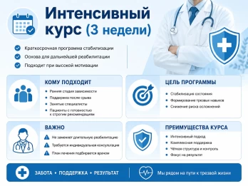 Реабилитация за 21 день в Дубовке
